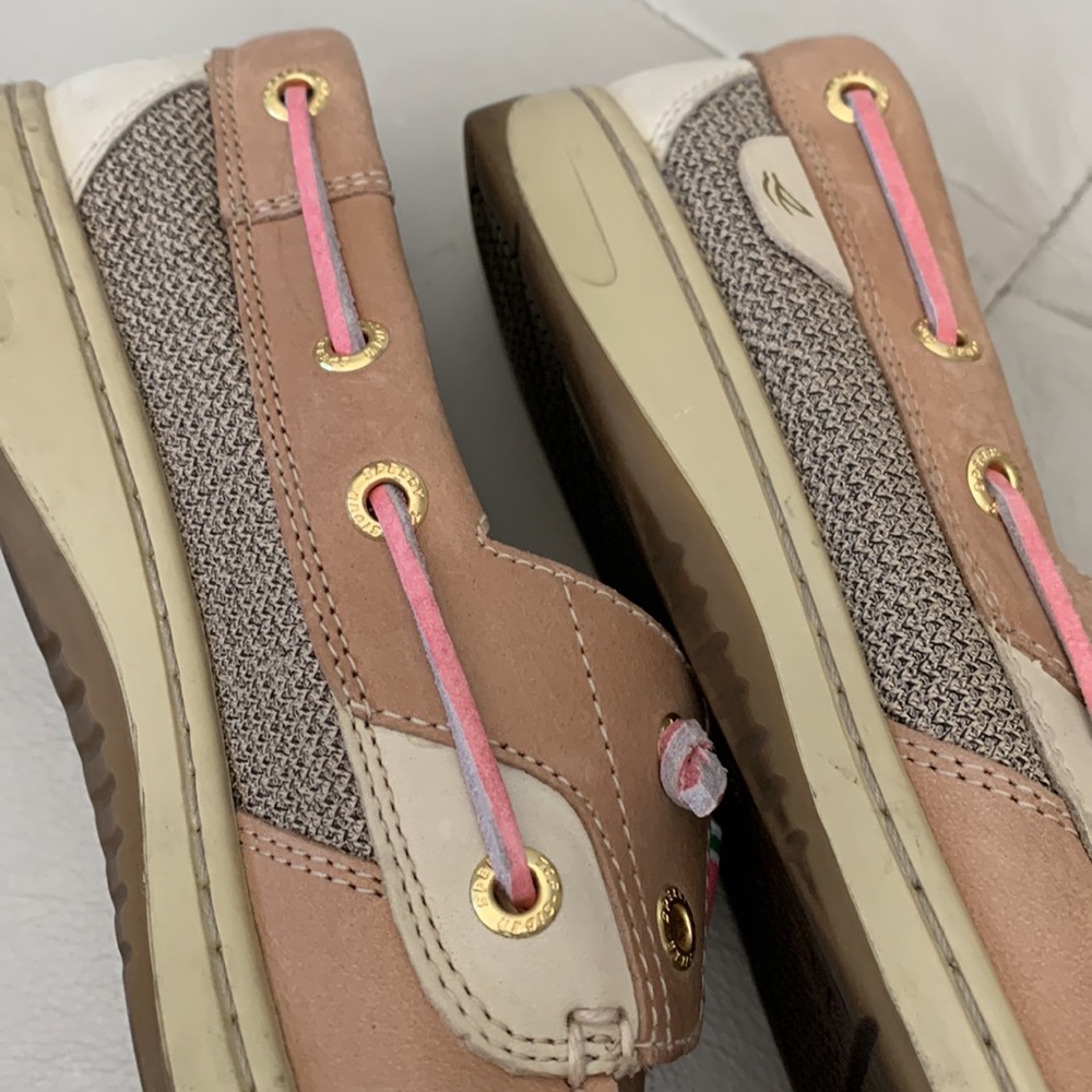 Sperry Top-Sider Bluefish Tie-Free Boat Shoe, Linen - Picture 7 of 11